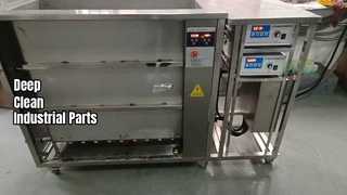 আপনার জন্য 560L 40KHz ইন্ডাস্ট্রিয়াল আল্ট্রাসনিক ক্লিনিং ইকুইপমেন্ট স্টেইনলেস স্টীল একক ট্যাঙ্ক